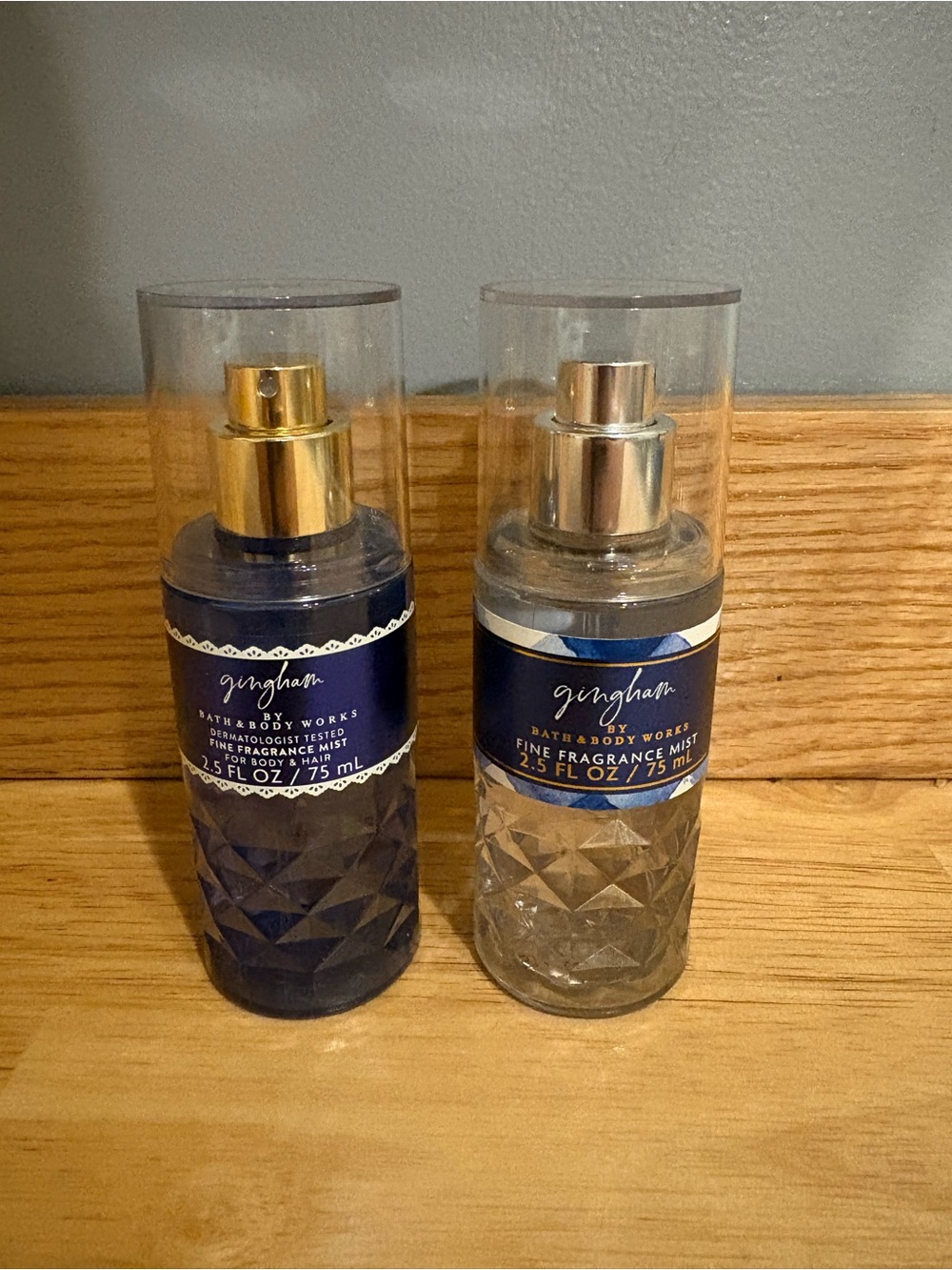 Bath and body works Gingham travel size 2 pack